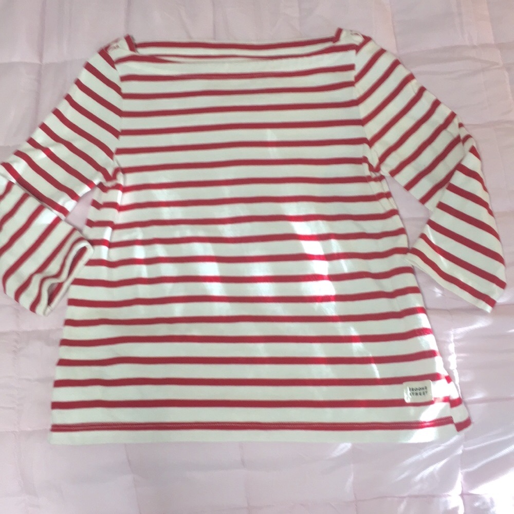 ♠️ Kate Spade (Broome Street) - Striped boat top - Picture 4 of 9